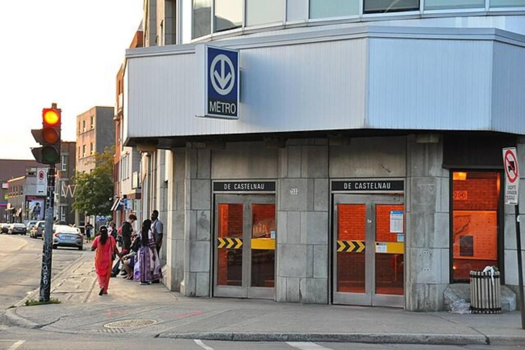 Appartement Au Coeur De Villeray Montreal Exterior photo