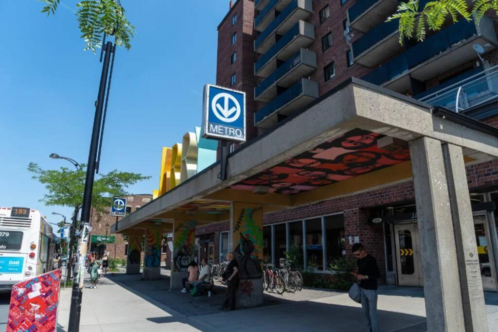 Appartement Au Coeur De Villeray Montreal Exterior photo